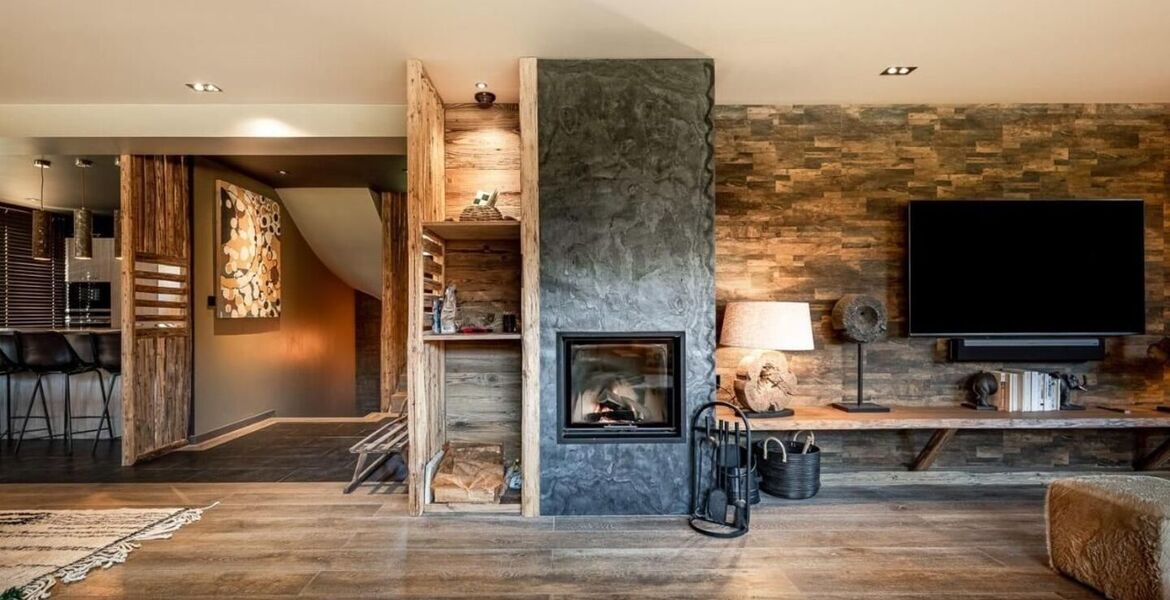 Luxury Chalet in Megève with Stunning Mountain Views