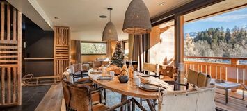 Luxury Chalet in Megève with Stunning Mountain Views