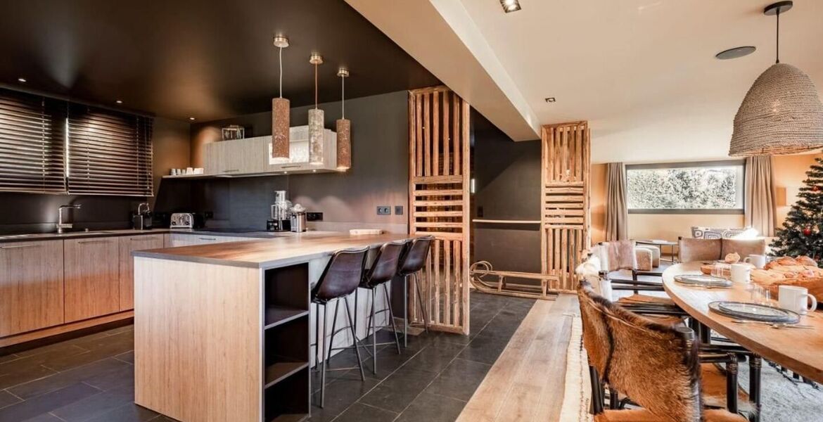 Luxury Chalet in Megève with Stunning Mountain Views