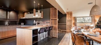 Luxury Chalet in Megève with Stunning Mountain Views