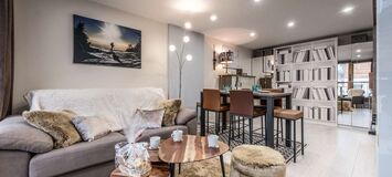 New apartment in Courchevel Moriond with ski-in access
