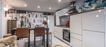 New apartment in Courchevel Moriond with ski-in access