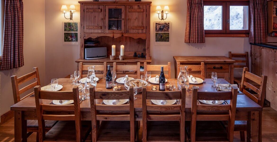 Chalet for rent in Meribel