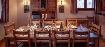 Chalet for rent in Meribel