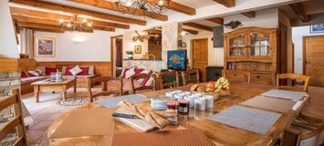 Chalet Savoyard Traditionnel avec une Ambiance