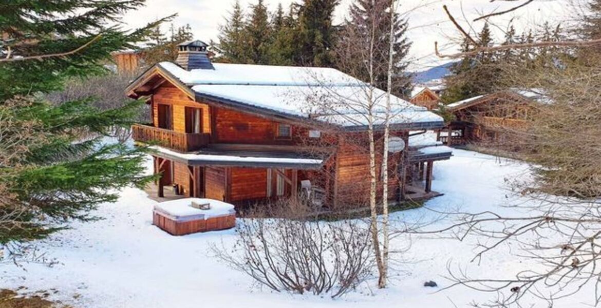 Chalet Savoyard Traditionnel avec une Ambiance