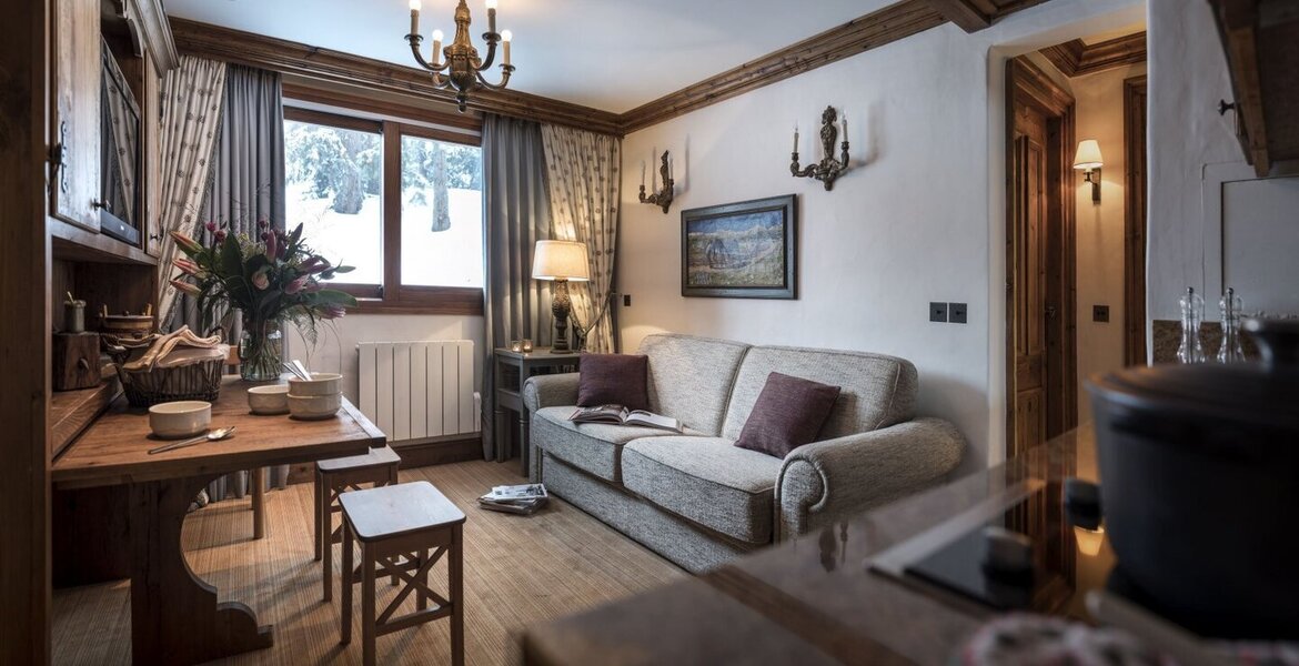 Superb flat with a contemporary decoration in Jardin Alpin