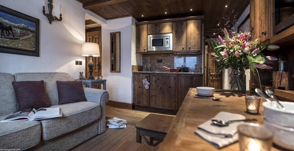 Superb flat with a contemporary decoration in Jardin Alpin