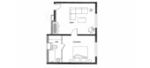 Stylish One-Bedroom Suite in Courchevel