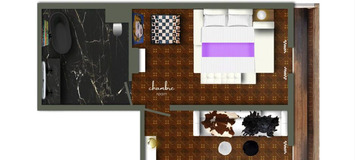 Stylish One-Bedroom Suite in Courchevel