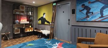 Modern One-Bedroom Suite in Courchevel