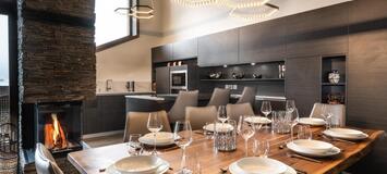 The penthouse in Courchevel 1650 Moriond