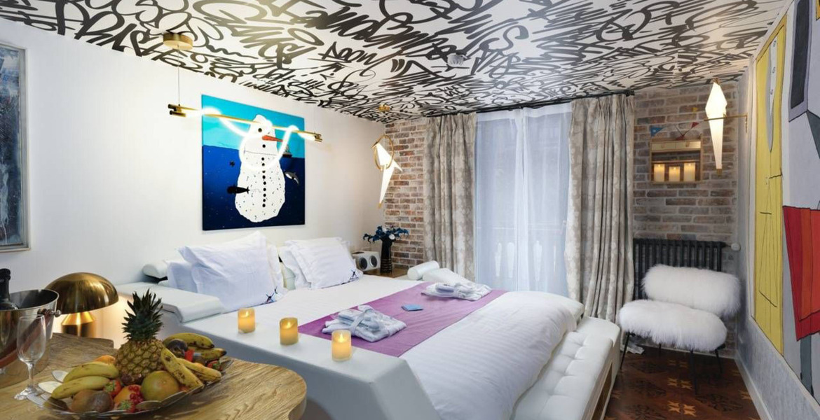 Suite Moderne avec Balcon à Courchevel 1850
