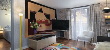 Suite Moderne avec Balcon à Courchevel 1850