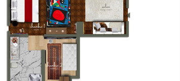 Elegant Suite with Fireplace and Jacuzzi in courchevel 1850