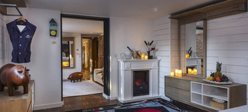 Elegant Suite with Fireplace and Jacuzzi in courchevel 1850