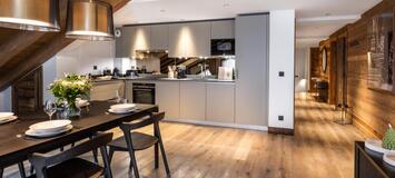 The duplex flat in Meribel