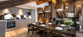 The duplex flat in Meribel