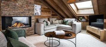 The duplex flat in Meribel