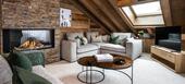 The duplex flat in Meribel
