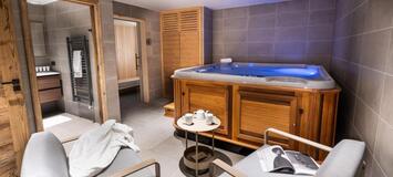 The duplex flat in Meribel