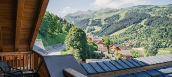 The duplex flat in Meribel