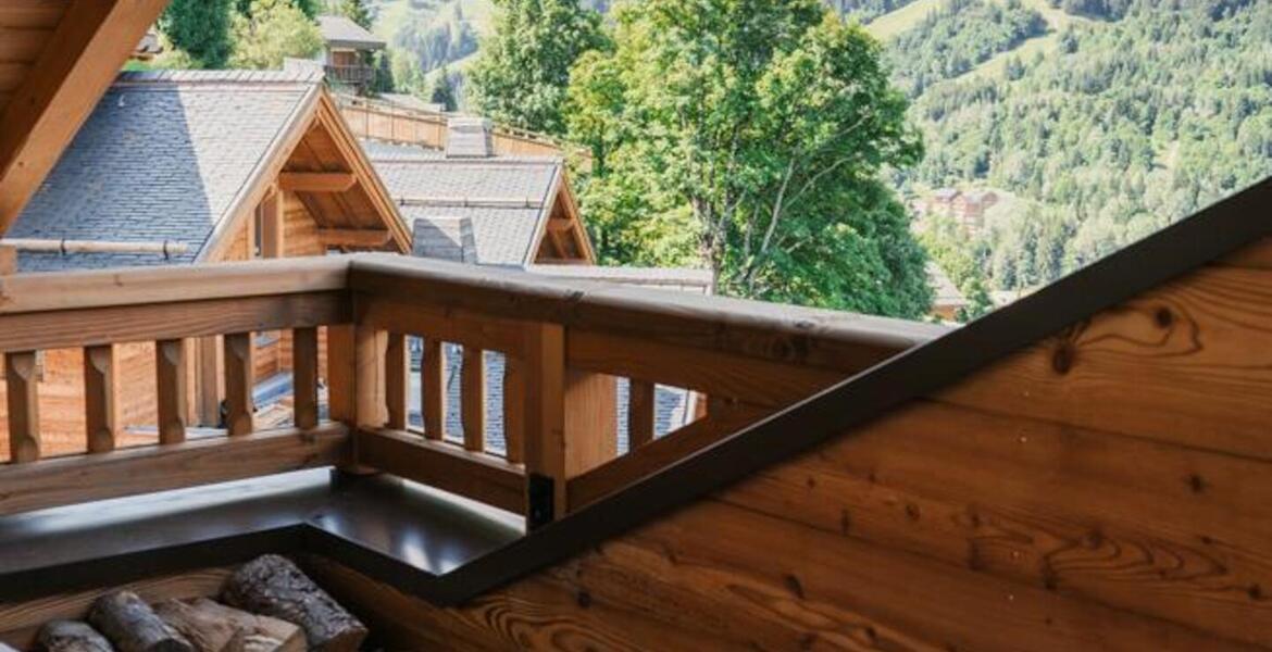 El ático dúplex en Meribel