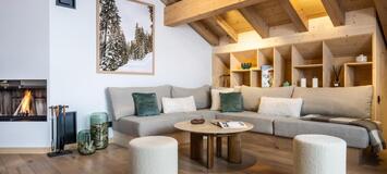 El ático dúplex en Meribel