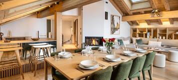 El ático dúplex en Meribel