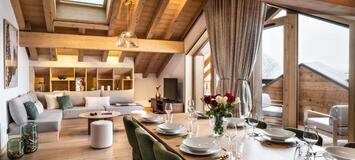 El ático dúplex en Meribel
