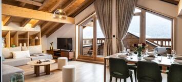 El ático dúplex en Meribel