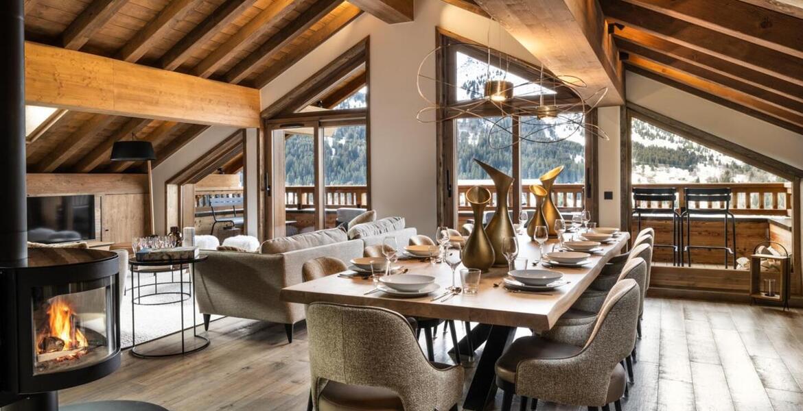Duplex Penthouse for rent in Meribel