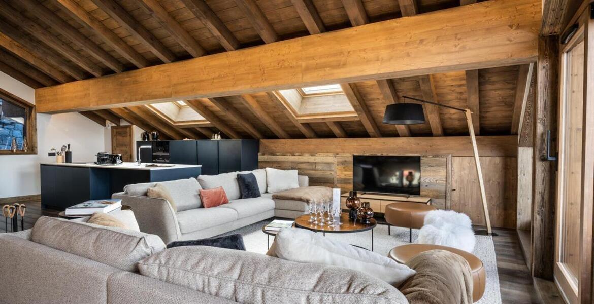 Duplex Penthouse for rent in Meribel