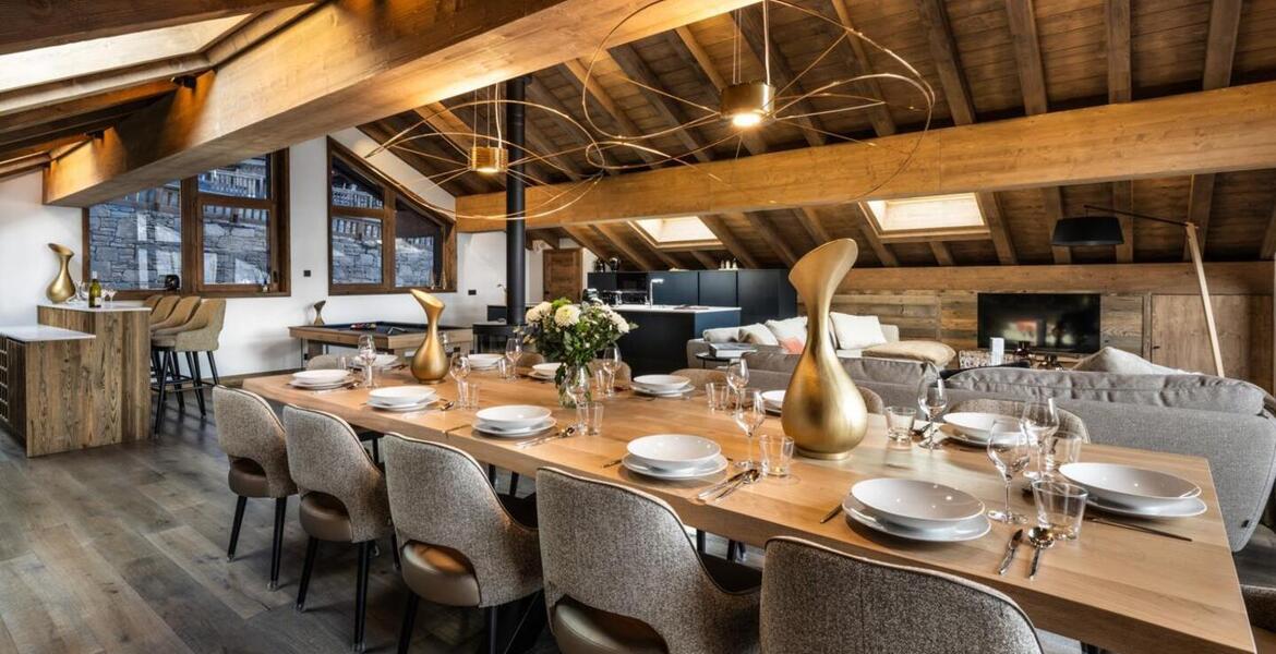 Duplex Penthouse for rent in Meribel