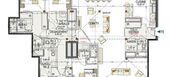 Элегантные апартаменты с панорамным видом в Куршевеле 1650