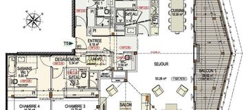 Spacious and New Apartment in Courchevel 1650