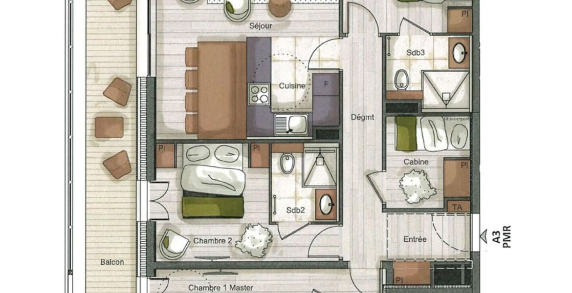 Appartement à louer aux Gets