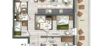 Appartement à louer aux Gets