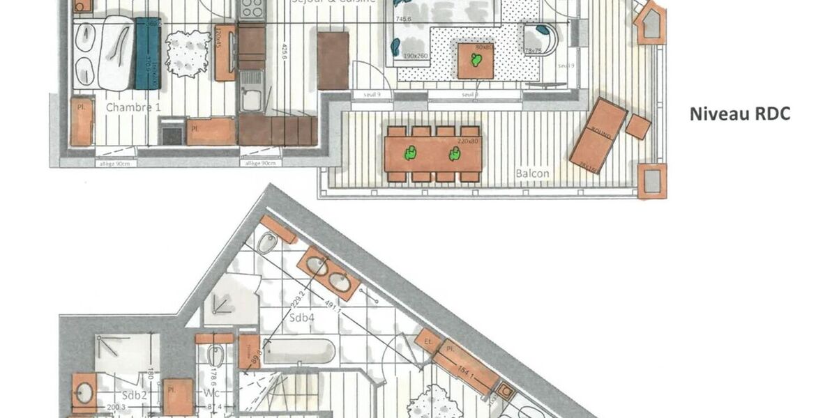Appartement à louer aux Gets