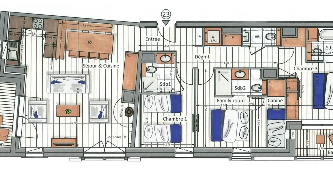 Appartement à louer aux Gets