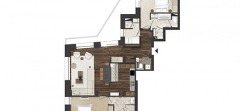 Appartement à louer à Courchevel 1850