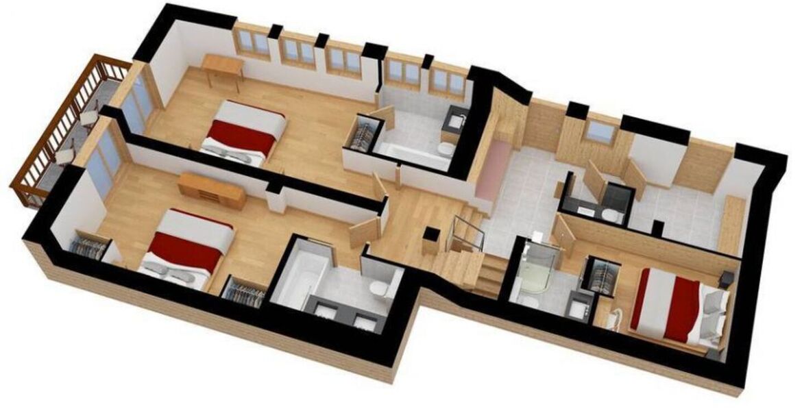 Chalet à louer à Méribel