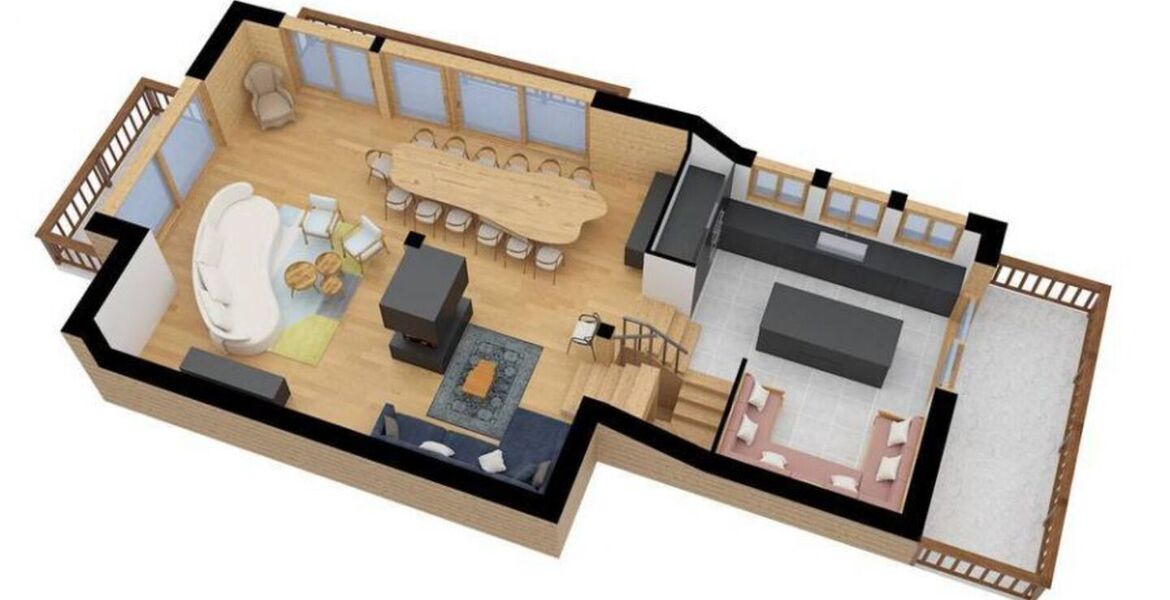 Chalet à louer à Méribel
