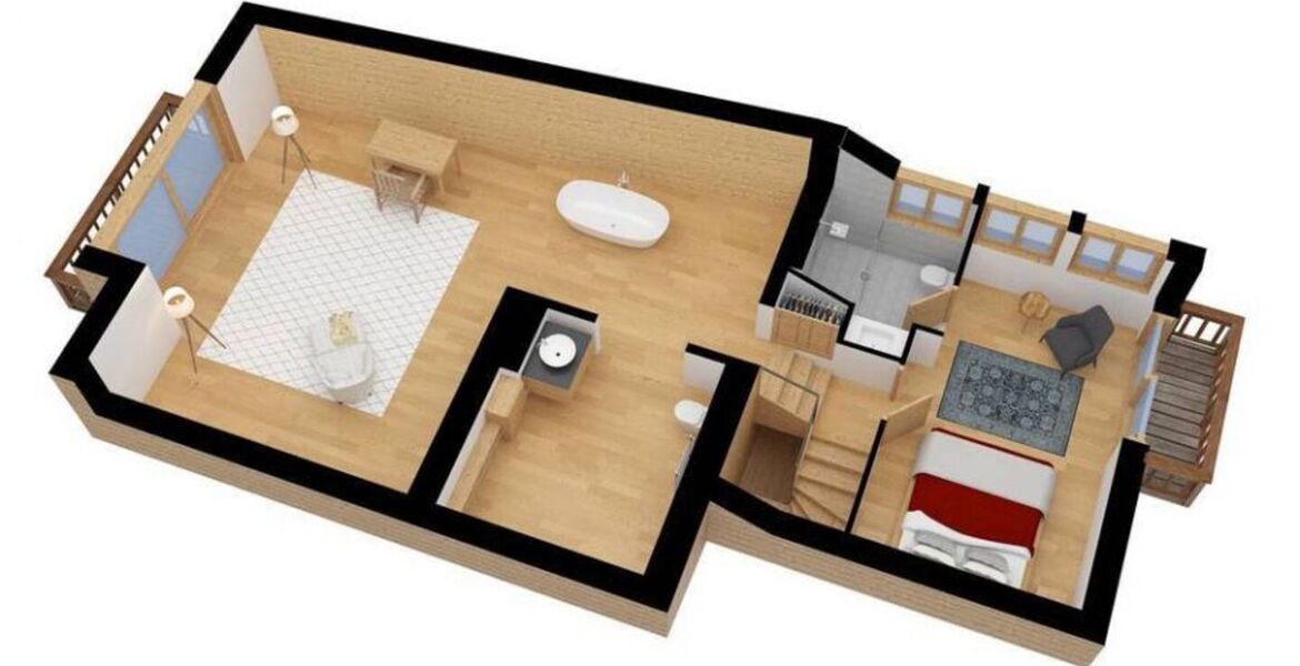 Chalet à louer à Méribel