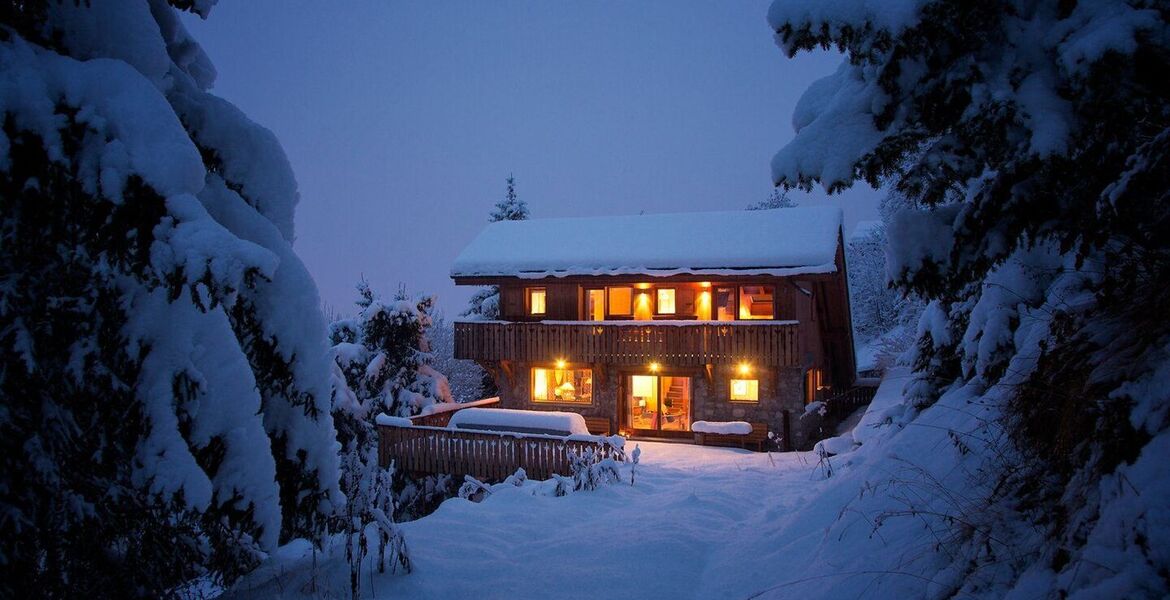 Chalet for rent in Meribel