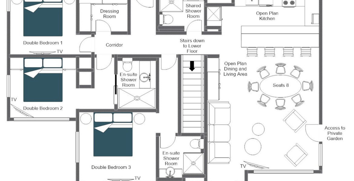 Apartment for rent in Courchevel 1850