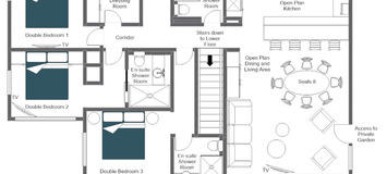 Apartment for rent in Courchevel 1850
