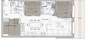 Apartment for rent in Meribel