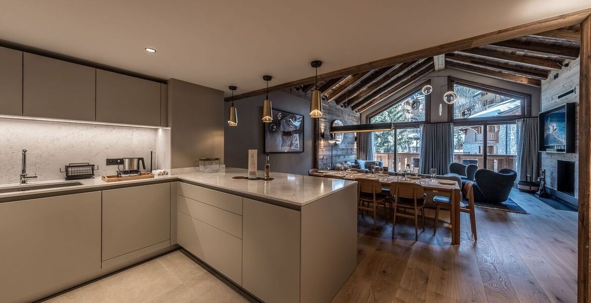 Penthouse à louer à Méribel