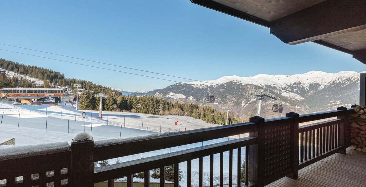 Апартаменты в аренду в Courchevel 1850 с выходом к склонам